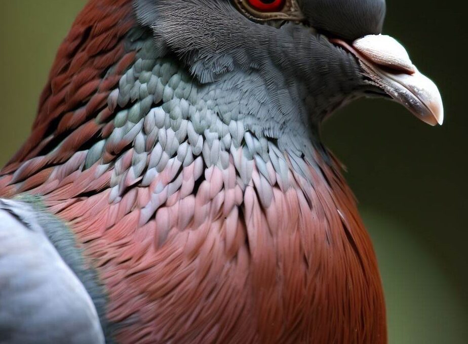 Gołąb turyński jednobarwny